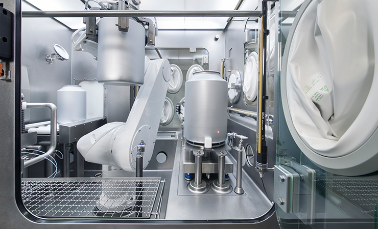 SKAN's integrated processes allow automated decontamination